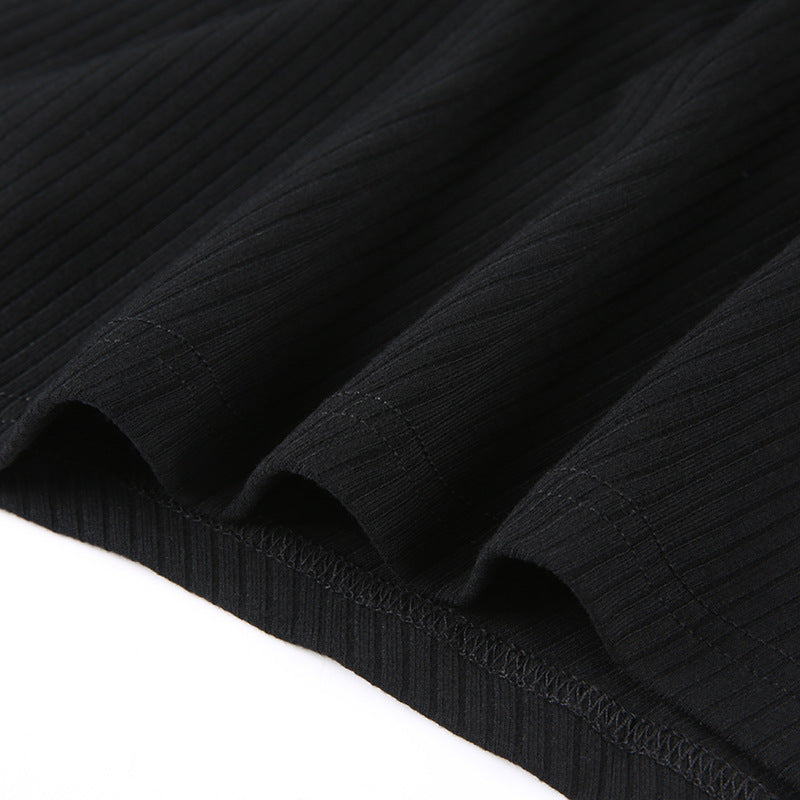 CHROME EDGE RIBBED TOP