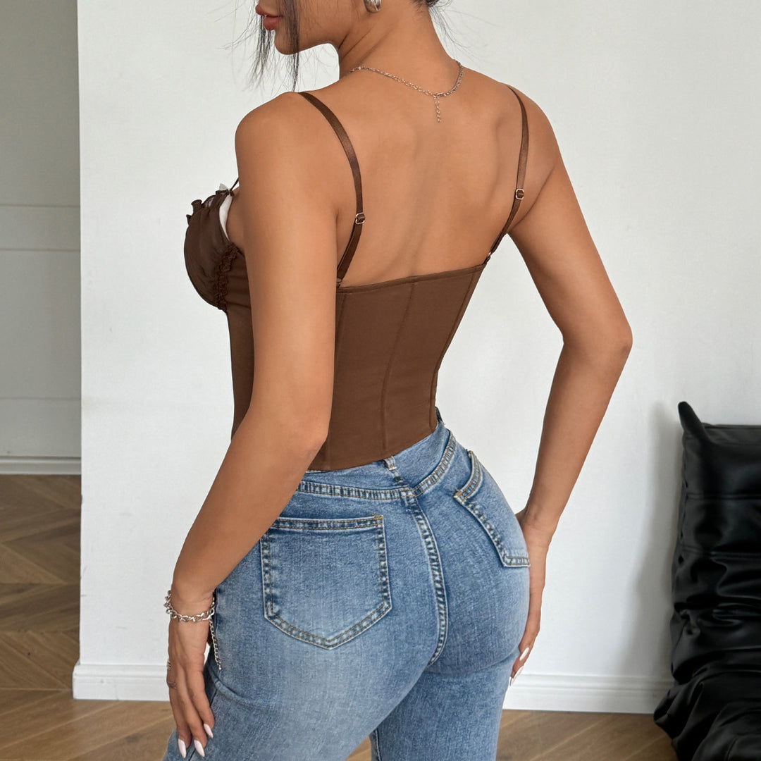 MOCHA ROMANCE CORSET