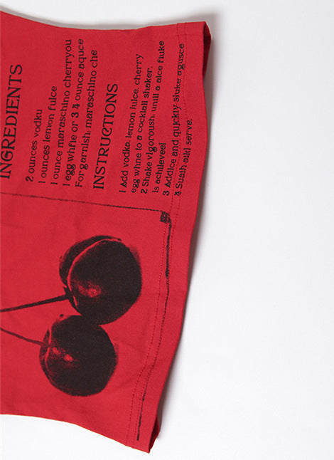 CHERRY VODKA TUBE TOP