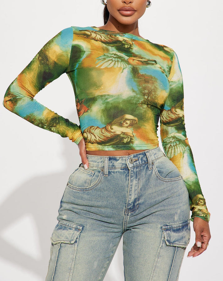 GOLDEN AGE LONG SLEEVE TOP