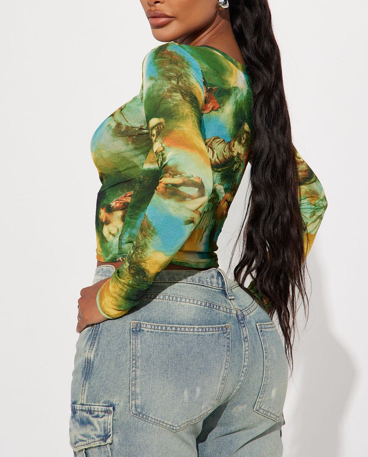 GOLDEN AGE LONG SLEEVE TOP