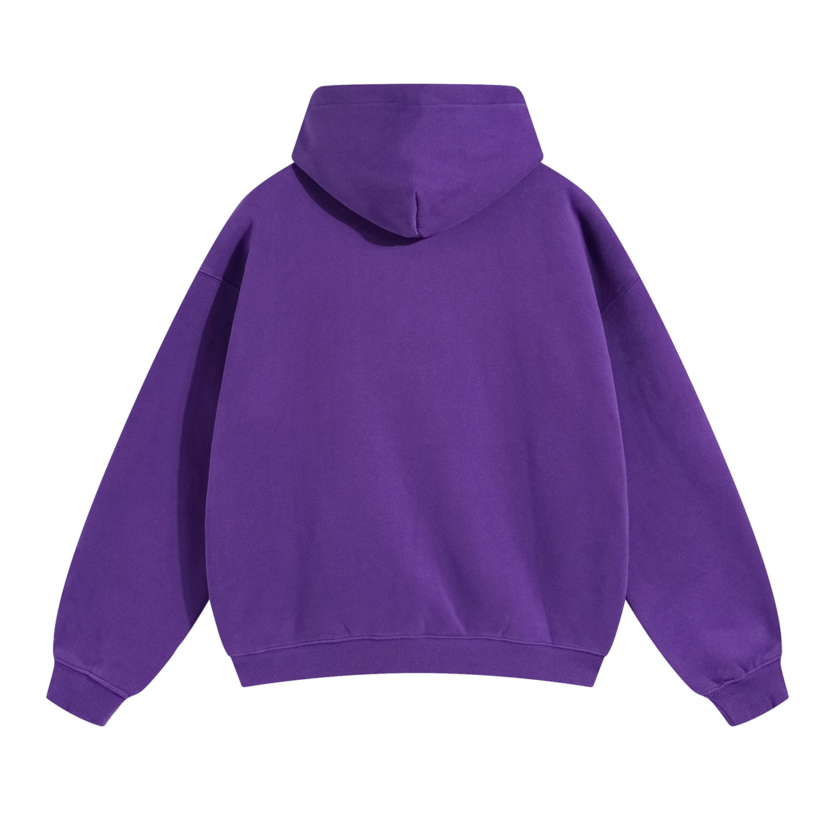 UNISEX OVERSIZED PURPLE HOODIE