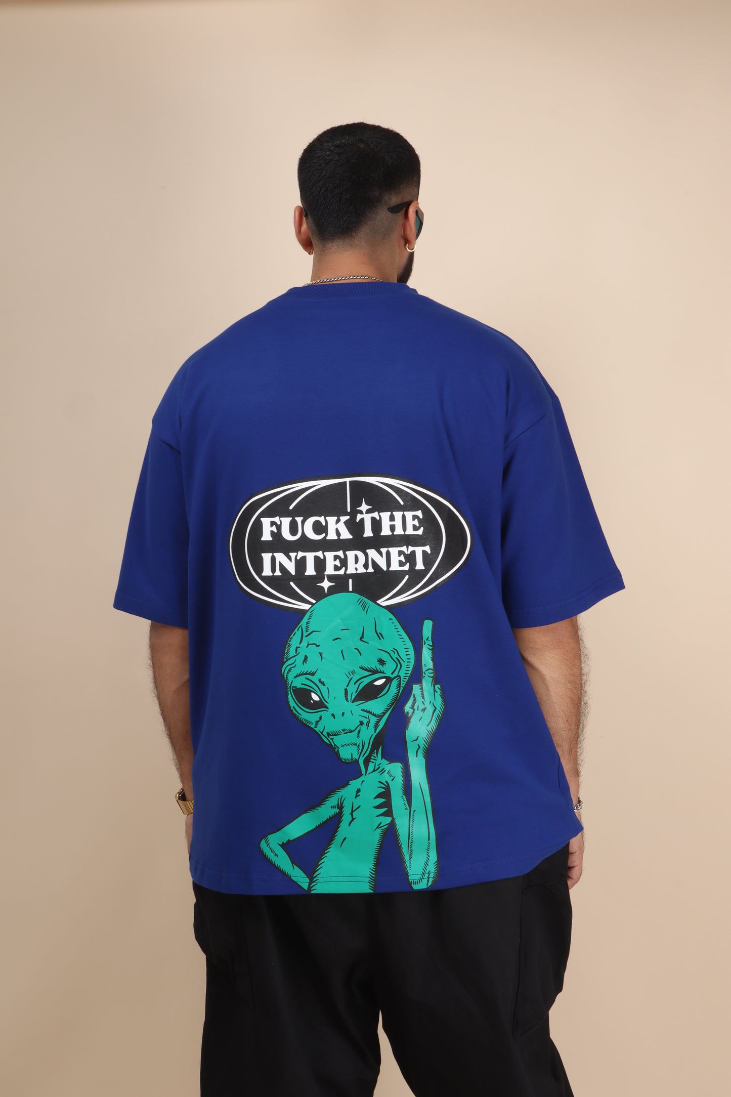 FUCK THE INTERNET OVERSIZED T-SHIRT