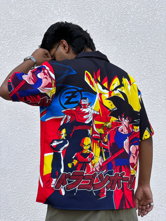 DBZ ALL OVER PRINT SHIRT