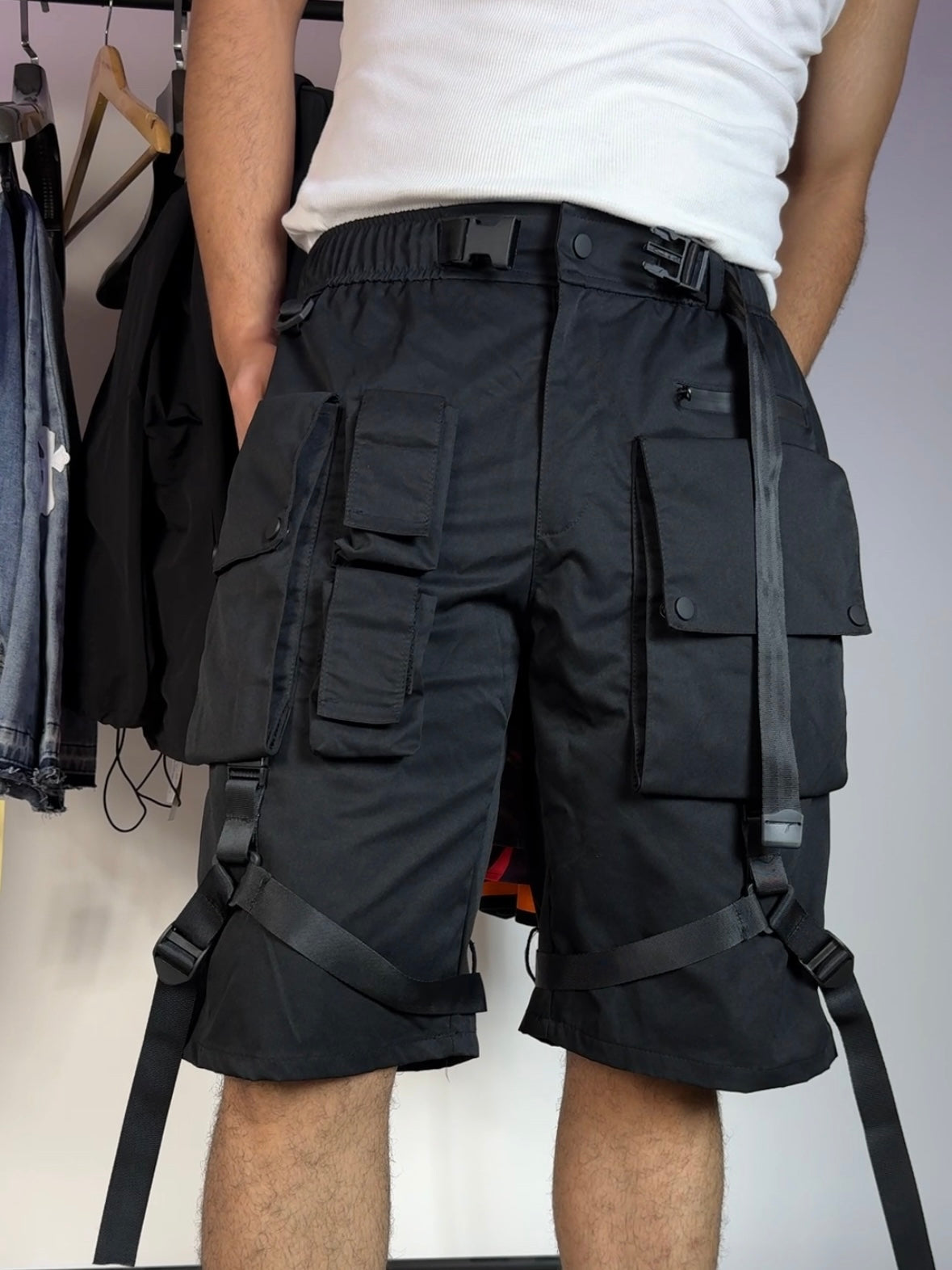 ENGINEERED TECH UTILITY SHORTS