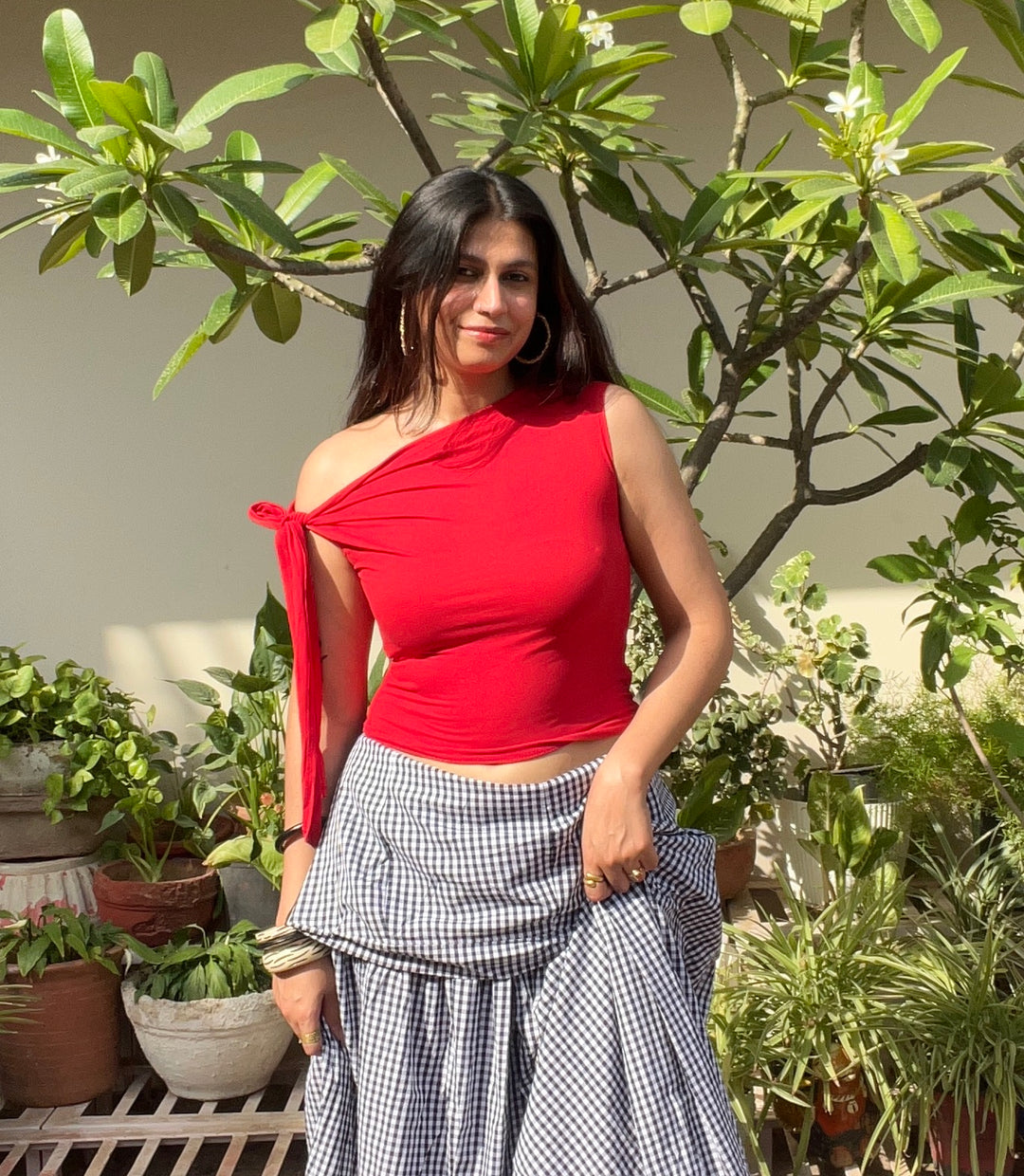 SUGAR BOW OFF SHOULDER TOP
