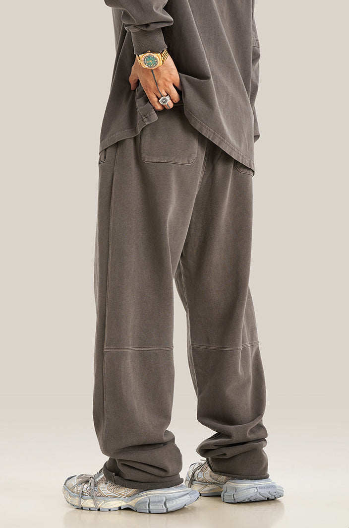 SIGNATURE WASHED HEAVYWEIGHT TRACKPANTS (PRE-ORDER)