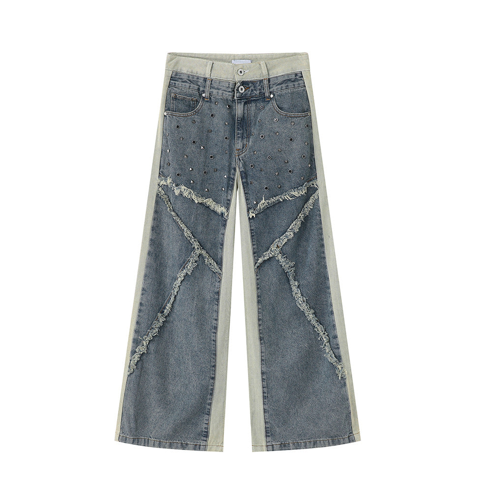 HEAVYWEIGHT SUPER BAGGY STONE WASH DENIM