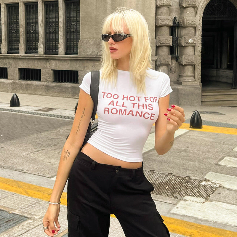 NO ROMANCE BABY TEE