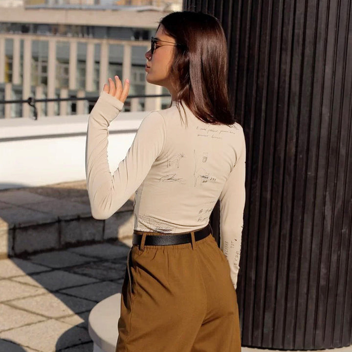MINIMALISTIC ART BODYSUIT (PLUS SIZE)