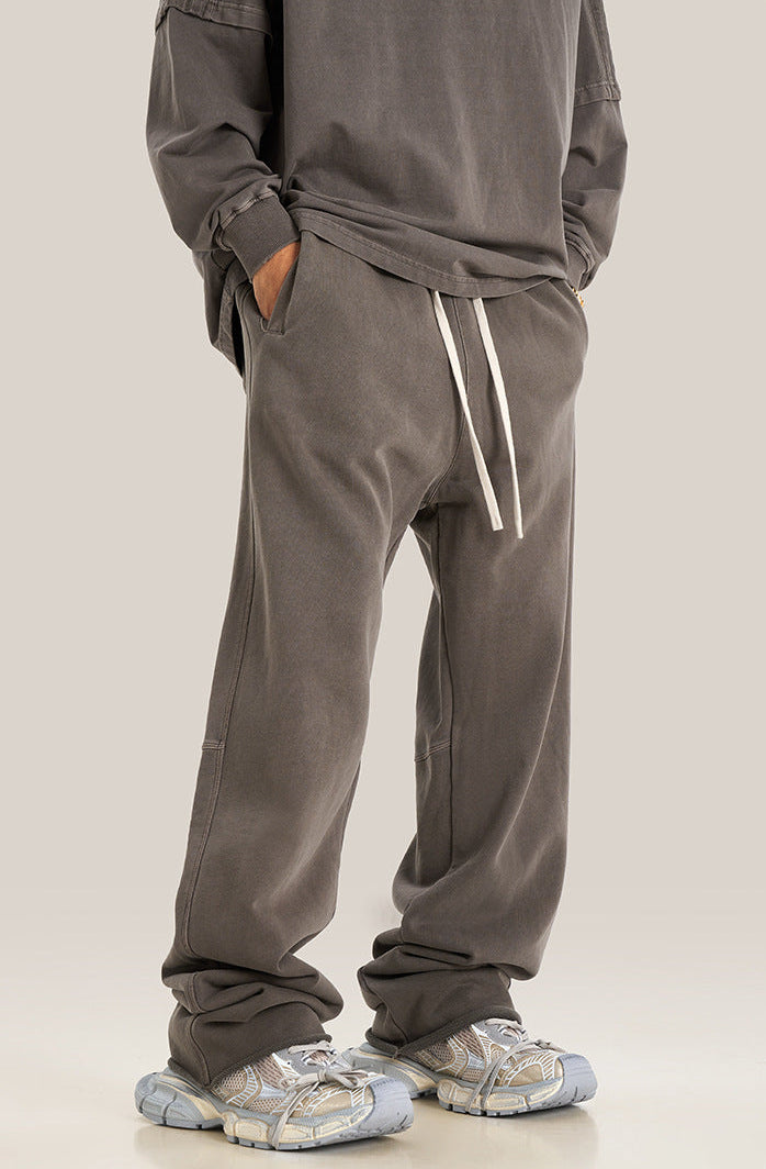 SIGNATURE WASHED HEAVYWEIGHT TRACKPANTS (PRE-ORDER)