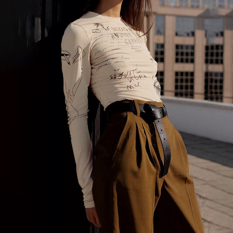 MINIMALISTIC ART BODYSUIT (PLUS SIZE)