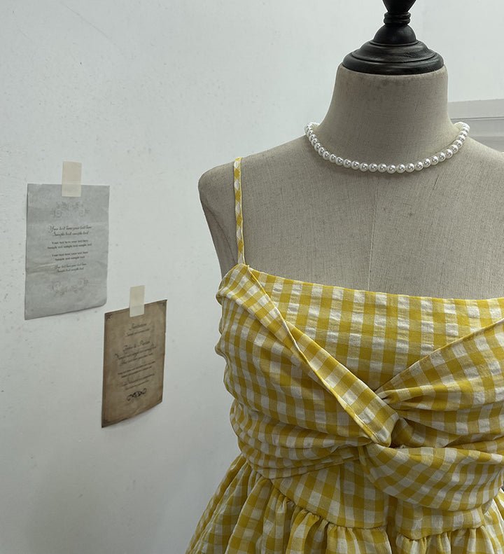 PASTEL PICNIC GHINGHAM TOP