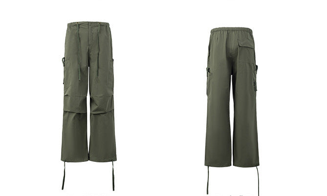 UNISEX WIDE LEG SUMMER CARGO PANTS