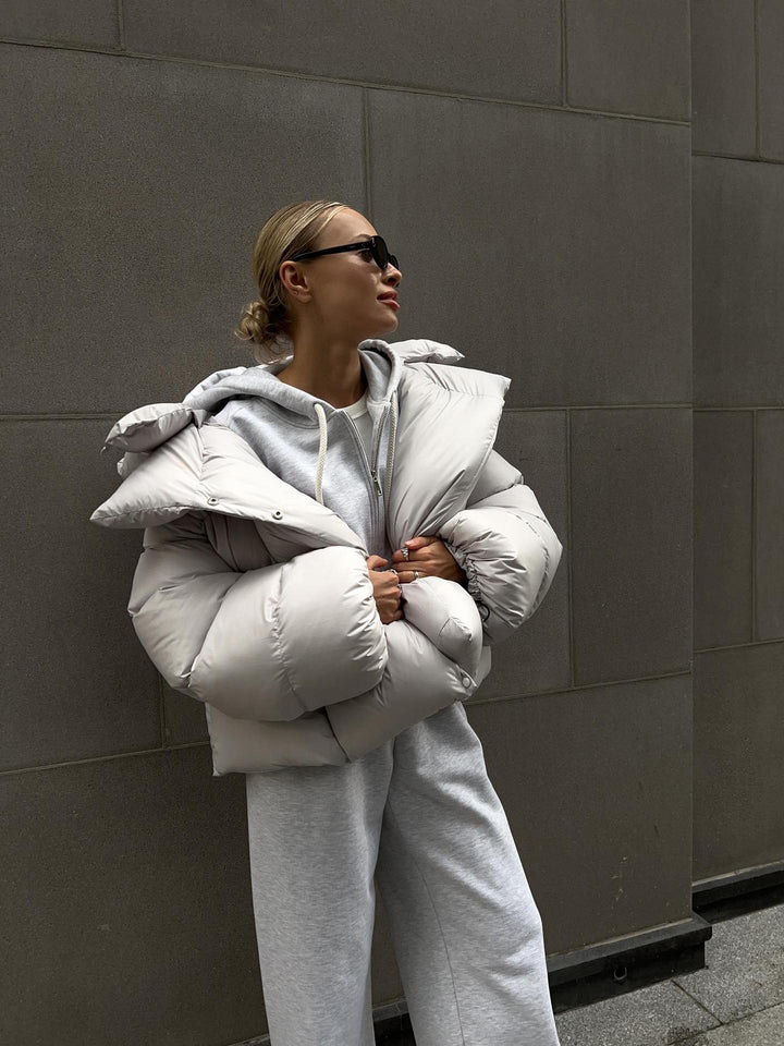 THE AVALON OVERSIZED WRAP PUFFER