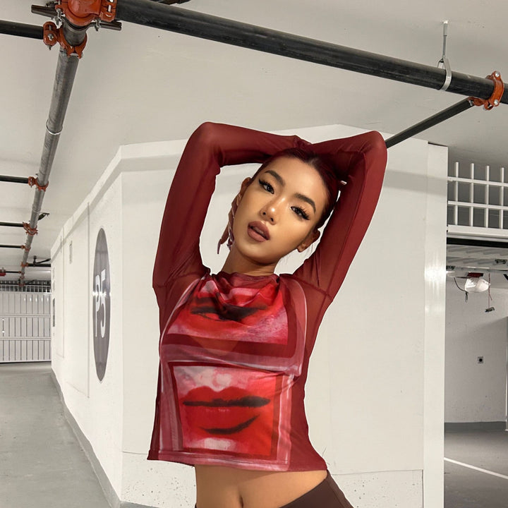 RETRO MUSE LONG SLEEVE TOP