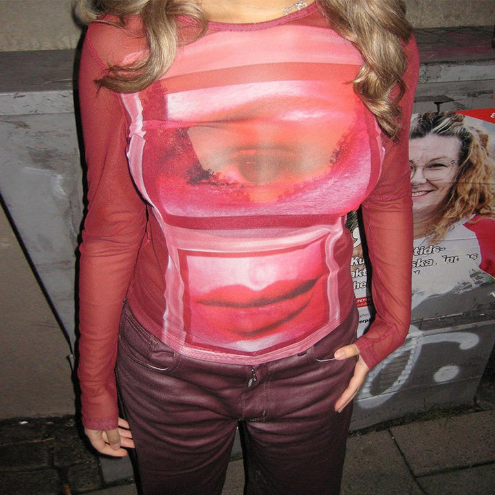 RETRO MUSE LONG SLEEVE TOP