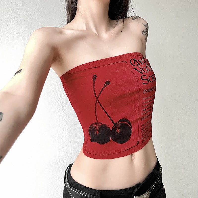 CHERRY VODKA TUBE TOP