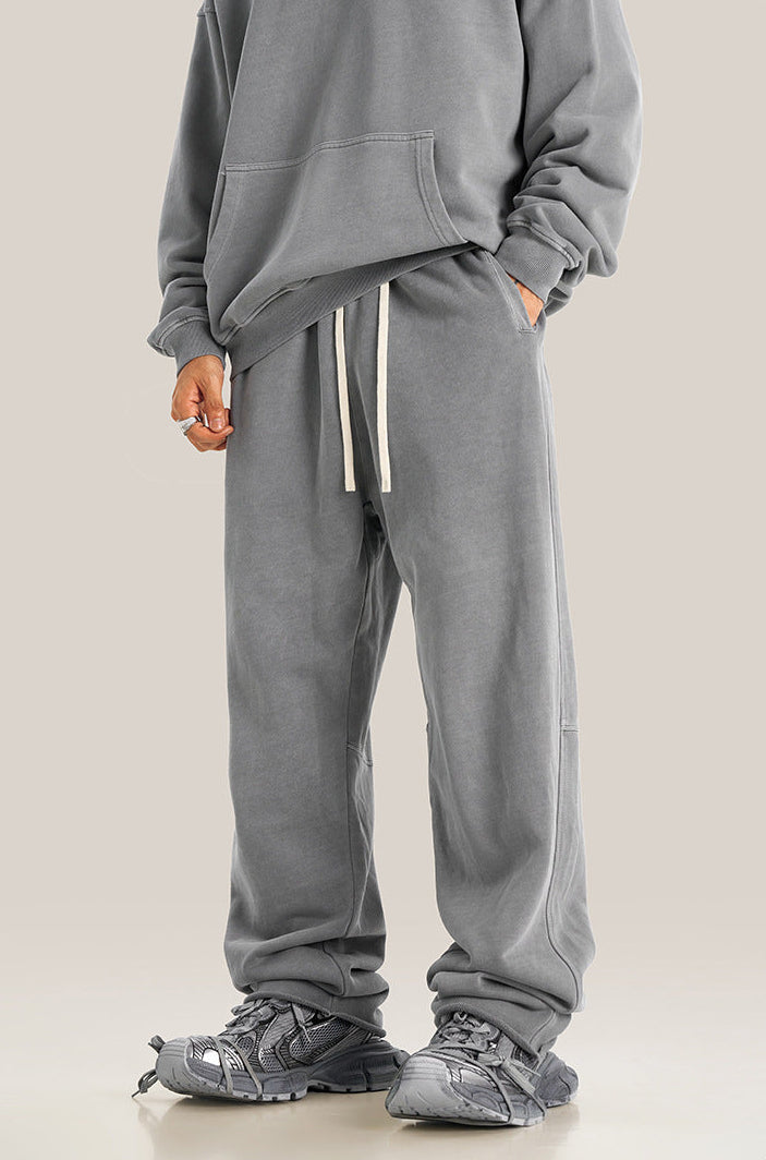 SIGNATURE WASHED HEAVYWEIGHT TRACKPANTS (PRE-ORDER)