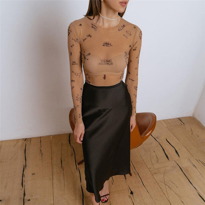 TRUE FEELINGS MESH BODYSUIT