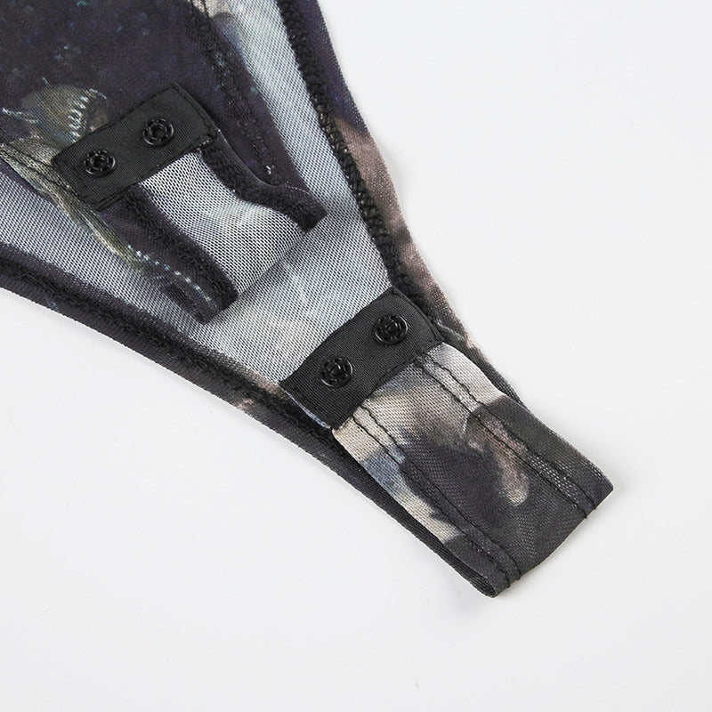 MOSAIC MUSE MESH BODYSUIT