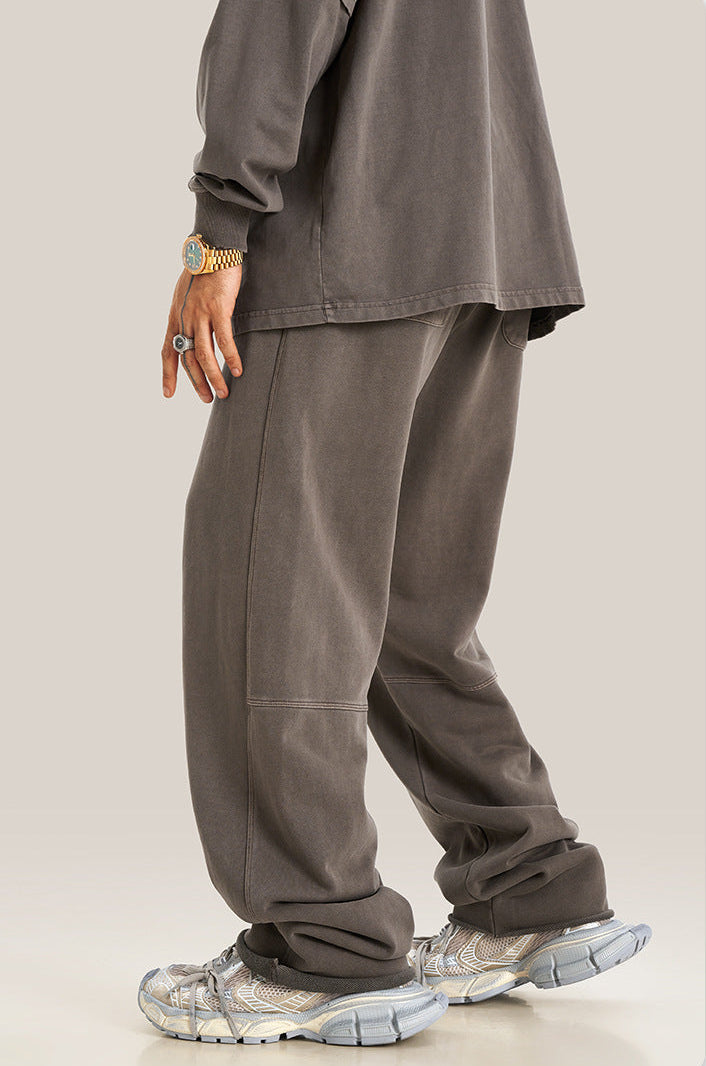 SIGNATURE WASHED HEAVYWEIGHT TRACKPANTS (PRE-ORDER)