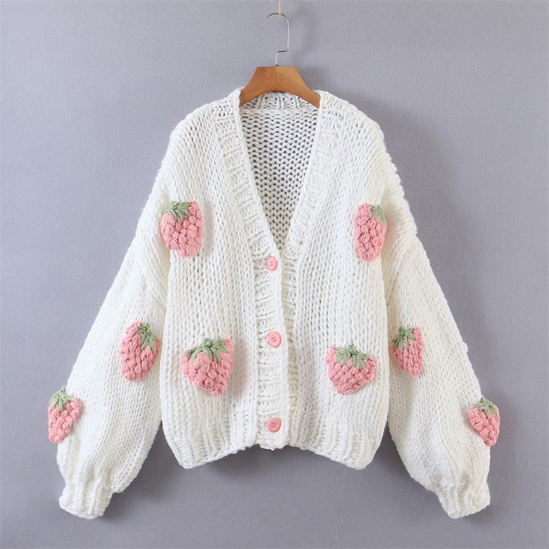 HAND MADE MOHAIR KNIT SWEATER