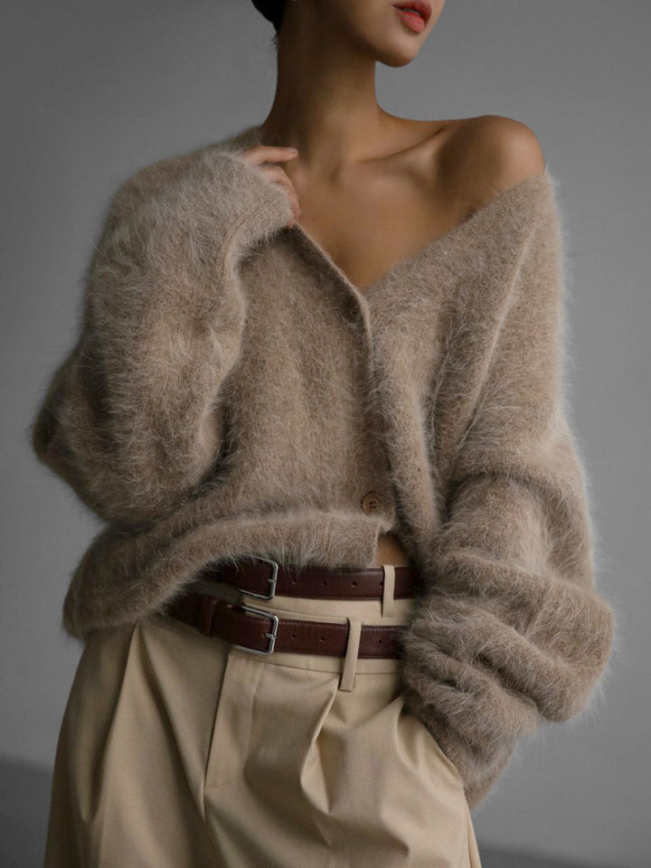 MINK KNIT CARDIGAN