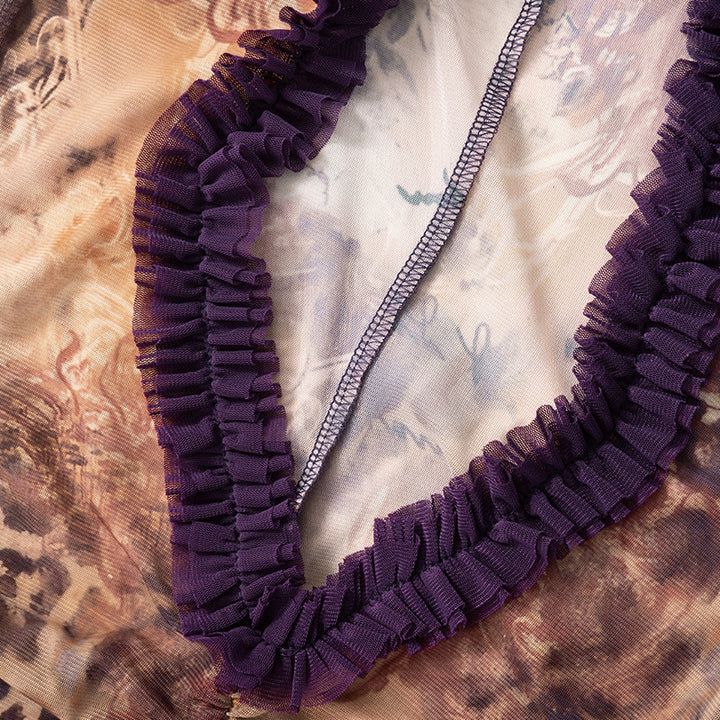 TWILIGHT WHISPER SLIT DRESS