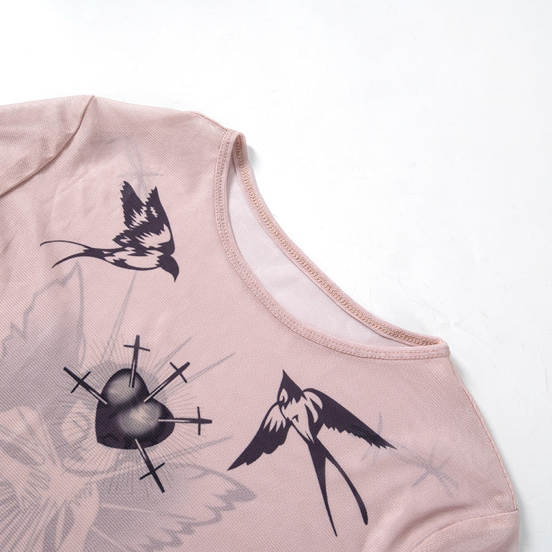 WICKED WINGS LONG SLEEVE TOP