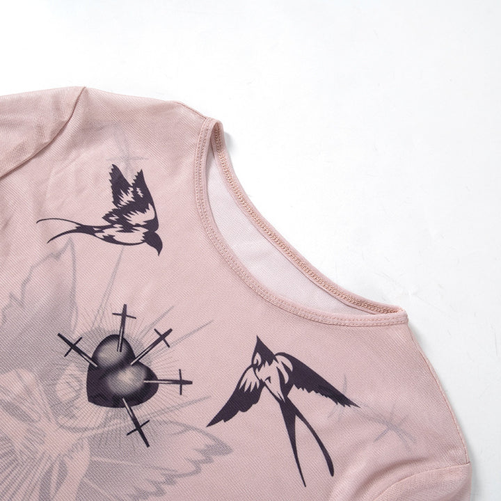 WICKED WINGS LONG SLEEVE TOP