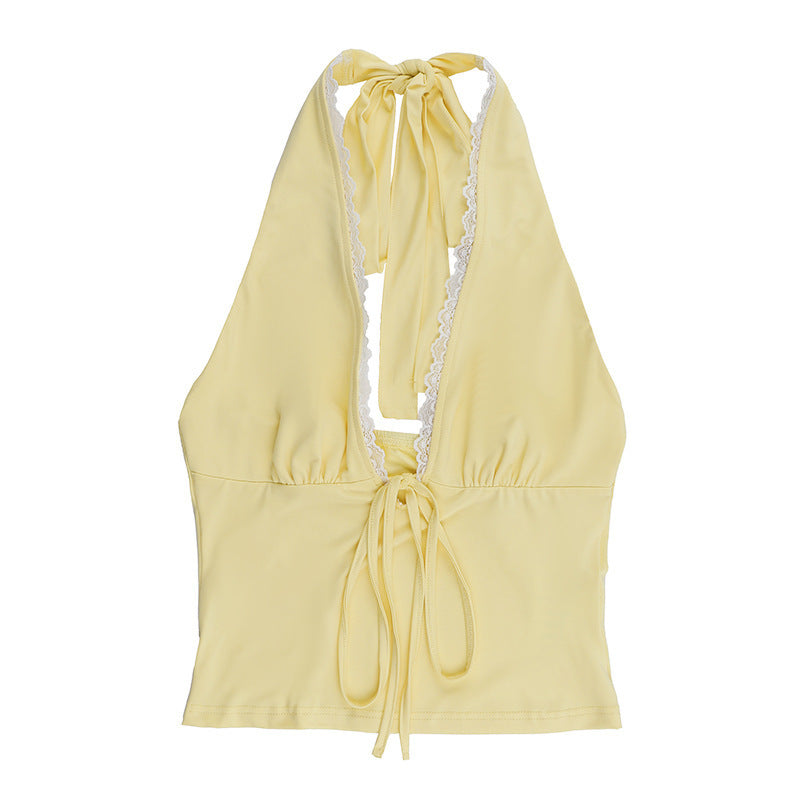 SUNDAZE HALTER NECK TOP