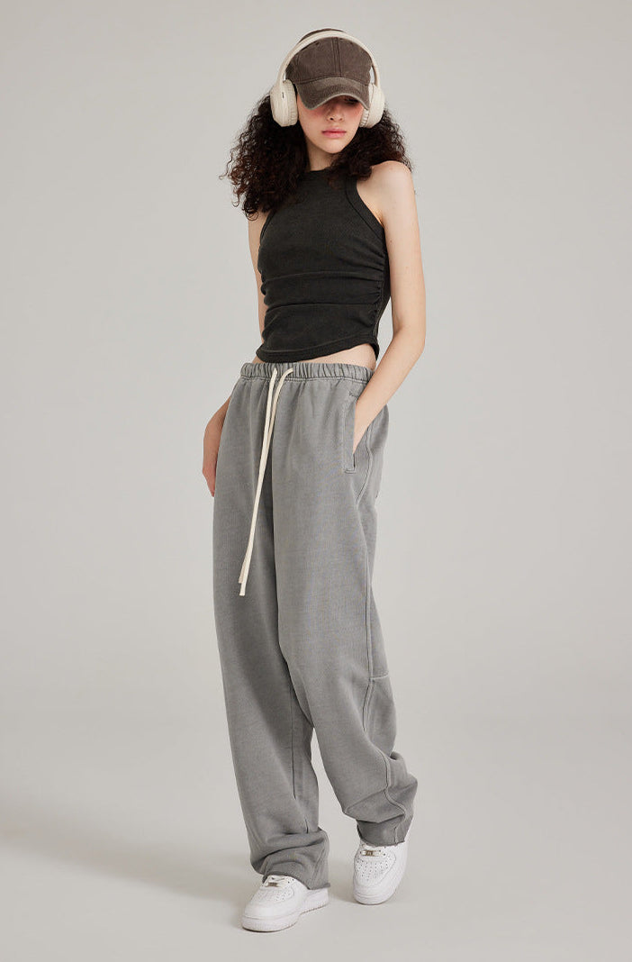 SIGNATURE WASHED HEAVYWEIGHT TRACKPANTS (PRE-ORDER)