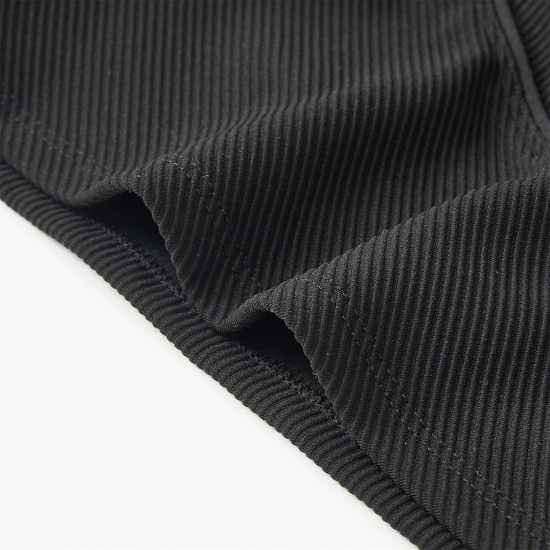 LUNA RIBBED BUILT IN BRA TANK TOP