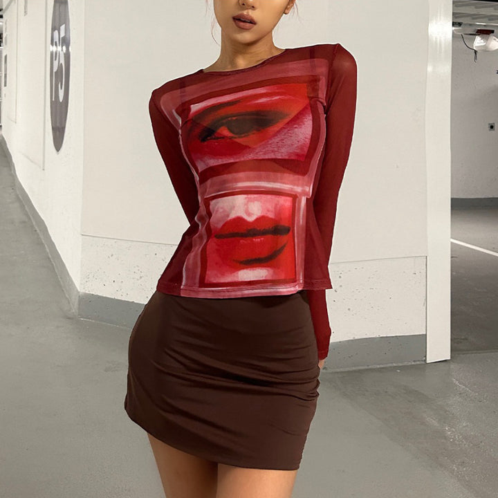 RETRO MUSE LONG SLEEVE TOP