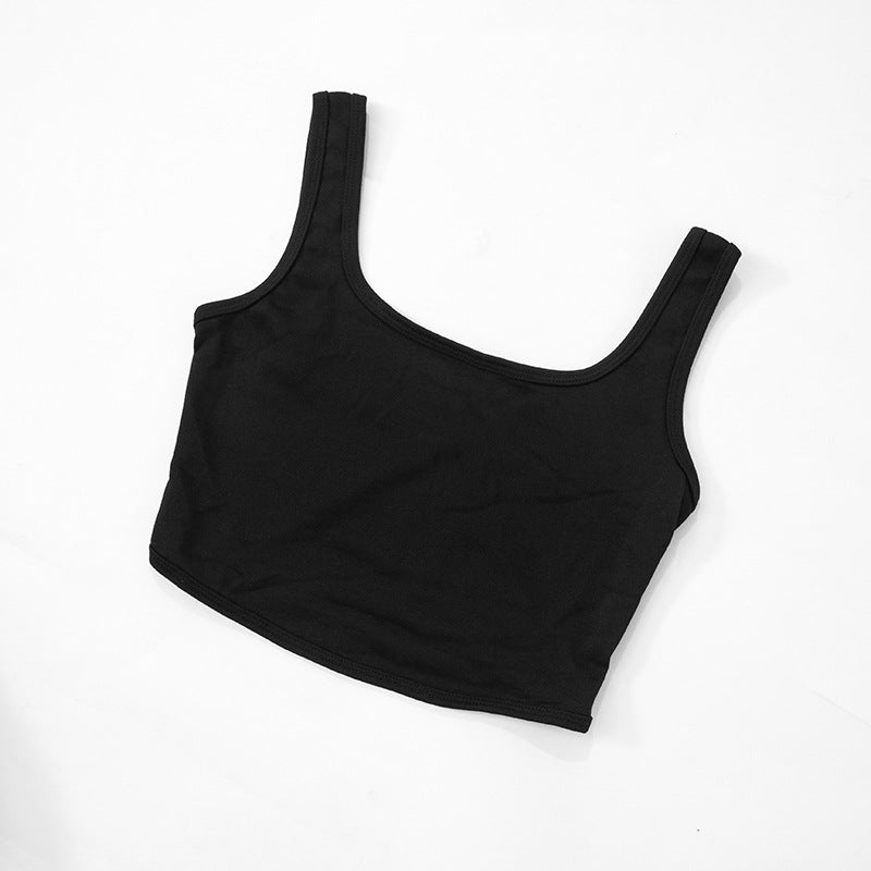 DOUBLE LAYERED CROPPED HOODIE