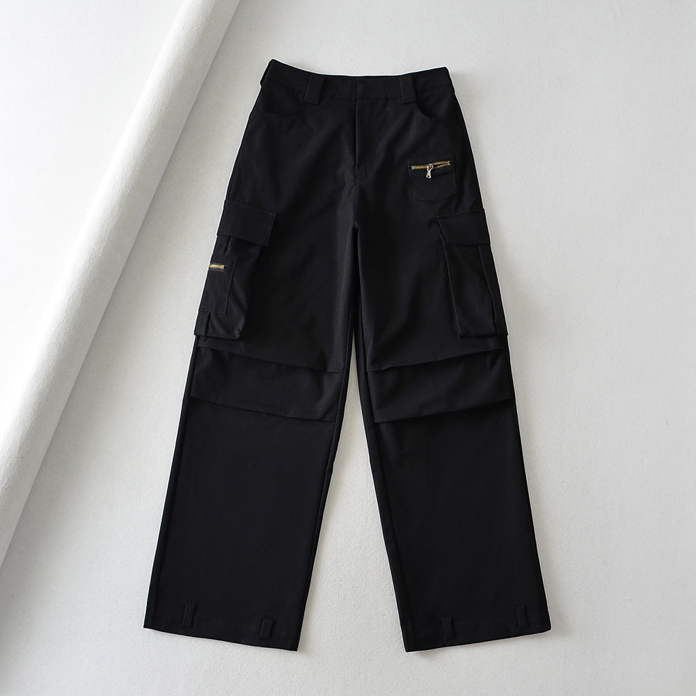 MULTIPOCKET PURE COTTON CARGO PANTS
