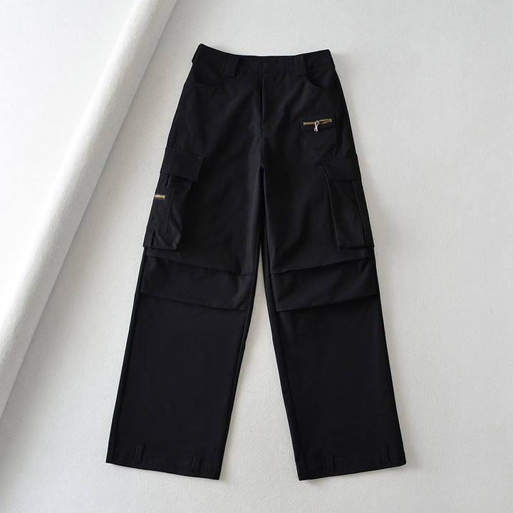MULTIPOCKET PURE COTTON CARGO PANTS