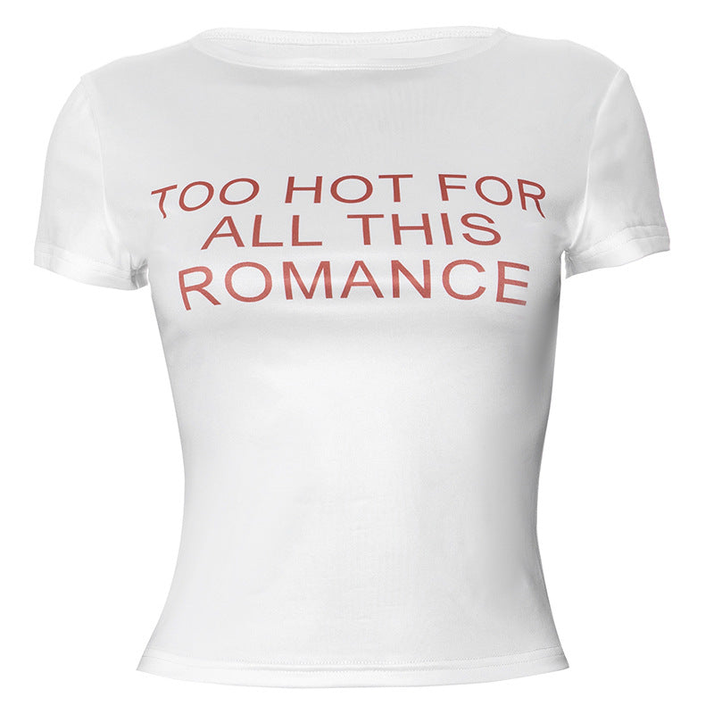 NO ROMANCE BABY TEE