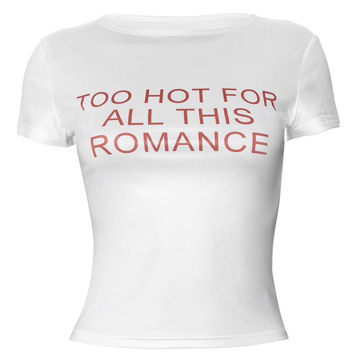 NO ROMANCE BABY TEE