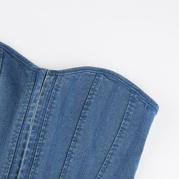 DENIM DREAMER STRETCHABLE  CORSET