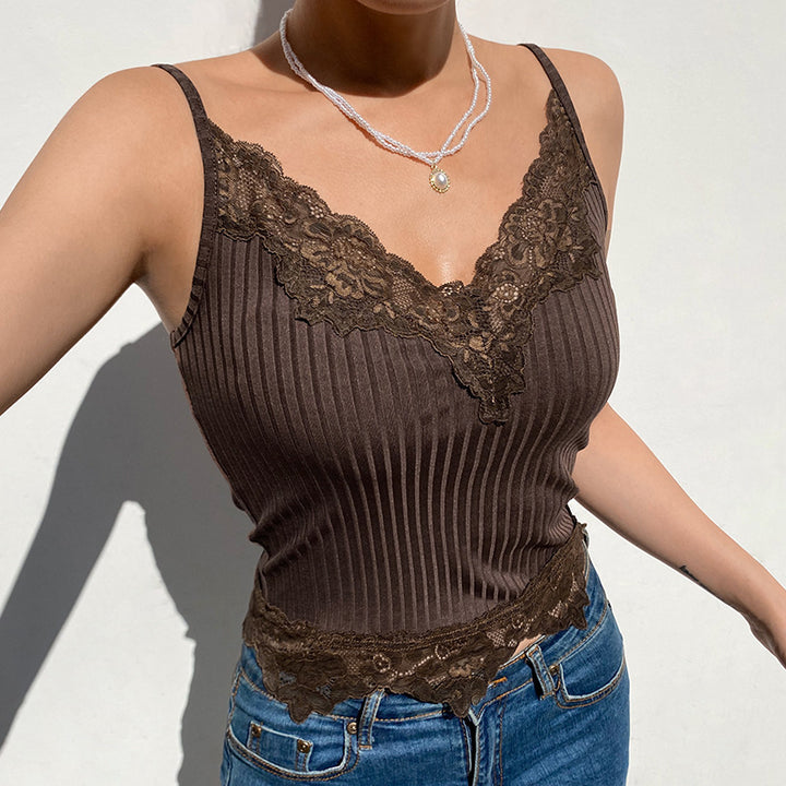 LACE ALLURE TANK TOP