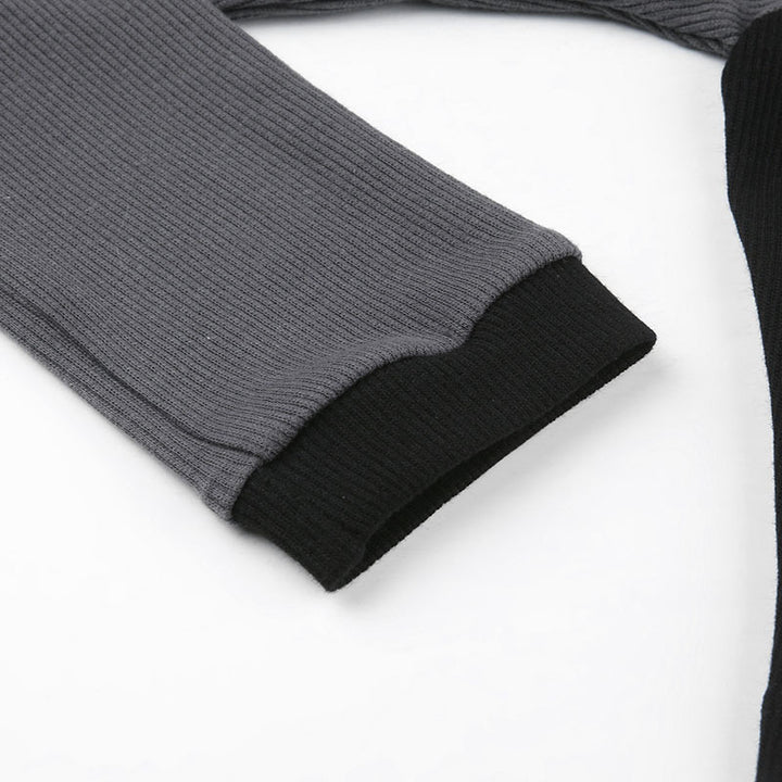 BOLDFLEX ZIP CROP LONG SLEEVE TOP