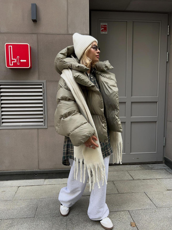 THE AVALON OVERSIZED WRAP PUFFER