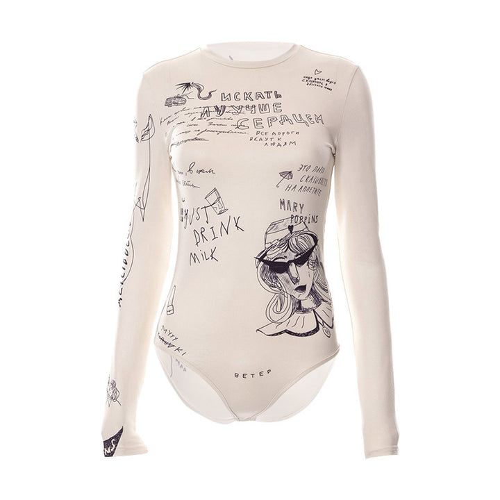 MINIMALISTIC ART BODYSUIT (PLUS SIZE)