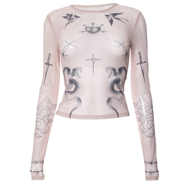 WICKED WINGS LONG SLEEVE TOP