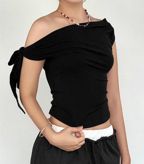 SUGAR BOW OFF SHOULDER TOP