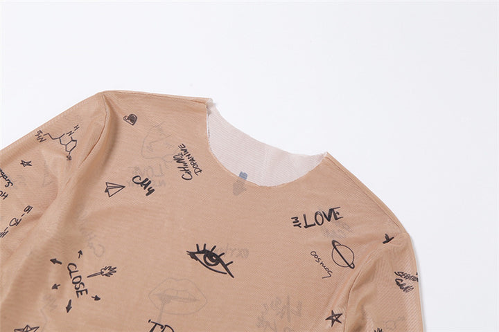 TRUE FEELINGS MESH BODYSUIT