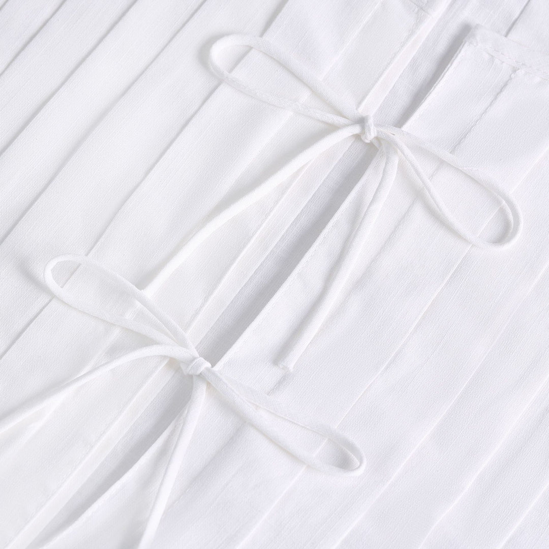 LINEN PETAL TIE TOP (PRE-ORDER)