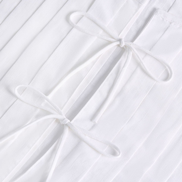 LINEN PETAL TIE TOP (PRE-ORDER)